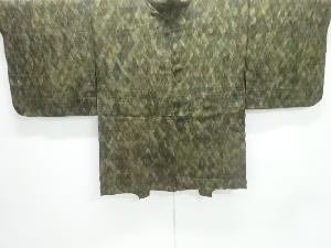 ふくれ織菱模様羽織